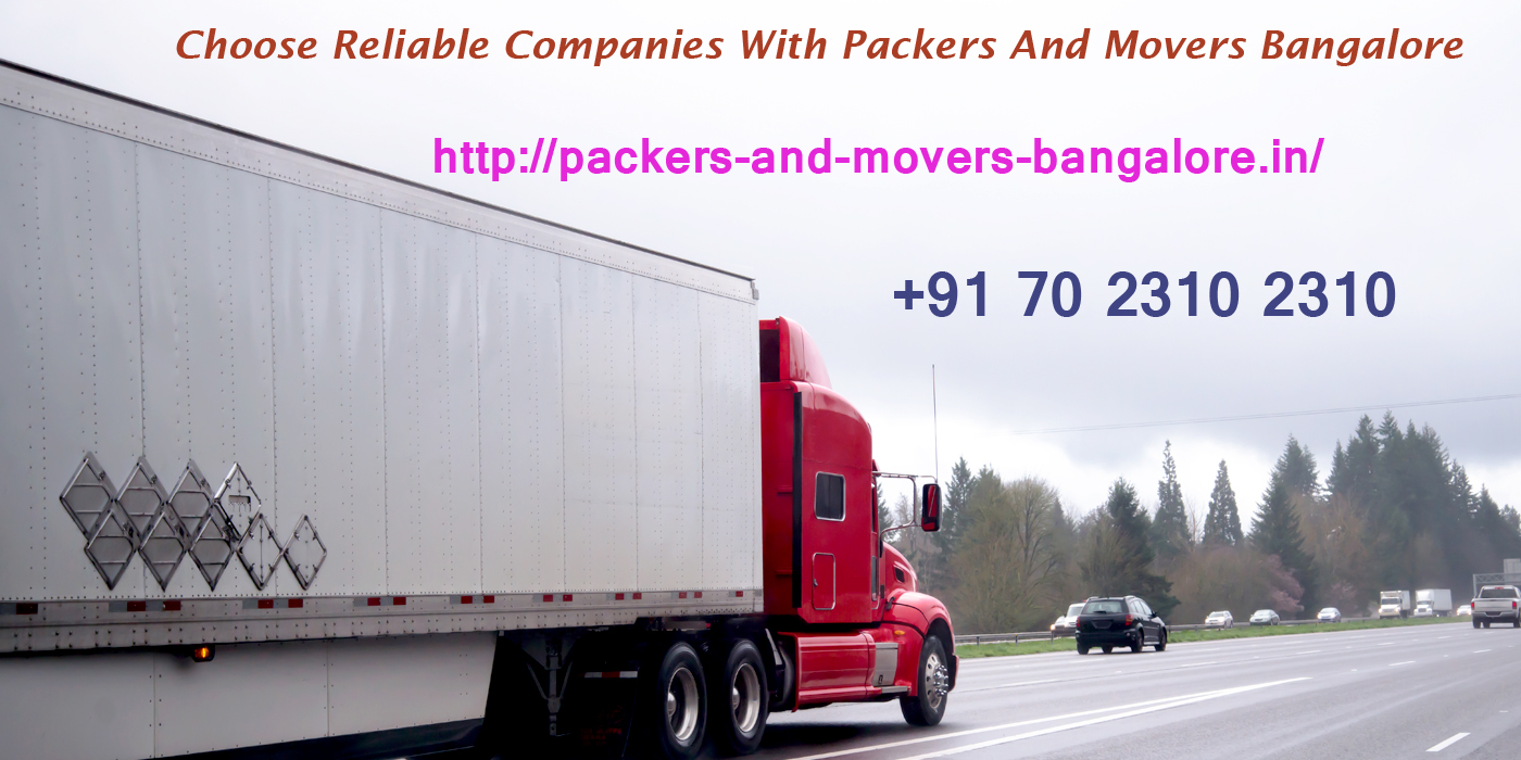 Packers and Movers Bangalore Local Shifting Charges